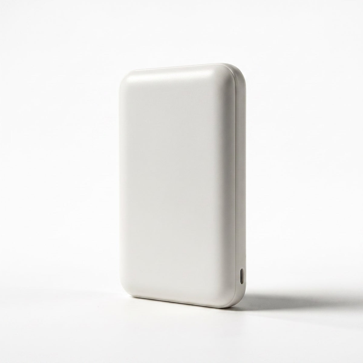 White USB-C power bank
